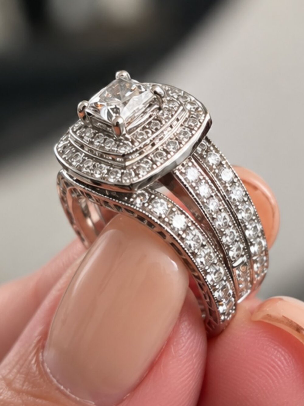 Engagement ring set